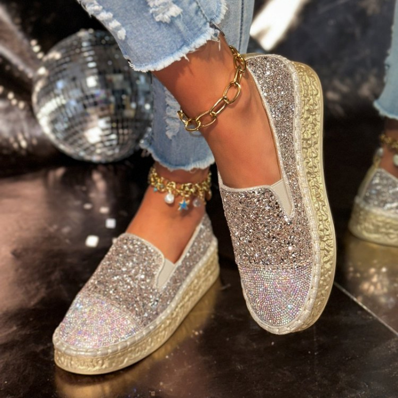 Mocassini con plateau in argen - Espadrille Slip On recensione e prezzo