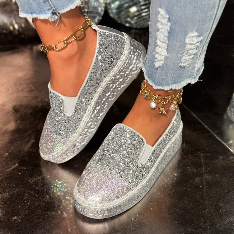 Mocassini con plateau in argen - Espadrille Slip On recensione e prezzo