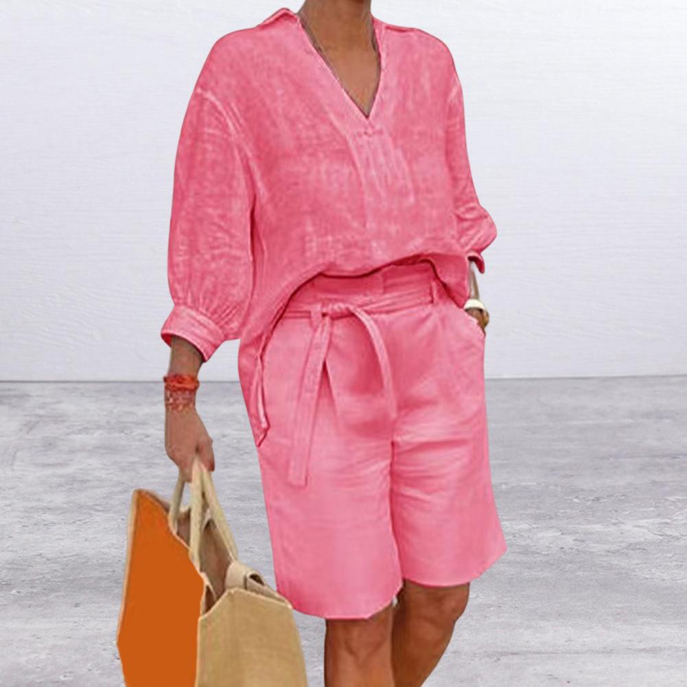 Completo due pezzi da donna in - Linen Shirt Breathable recensione e prezzo